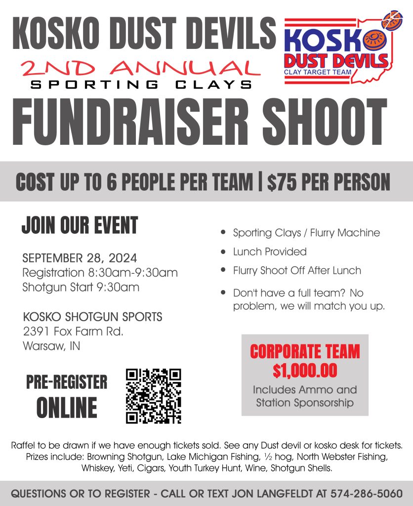 Sporting Clays Fundraiser Shoot